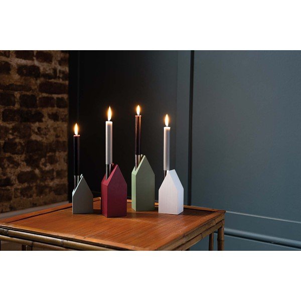 Sfeșnice din lemn și metal 4 buc - Remember-image-1