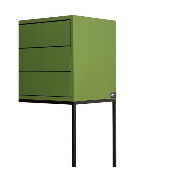Comodă verde joasă 113x88,5 cm Scott – Really Nice Things-image-3