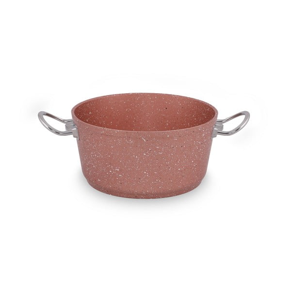 Cratiță din aluminiu cu capac Güral Porselen Classic, ø 22 cm, roz-image-4