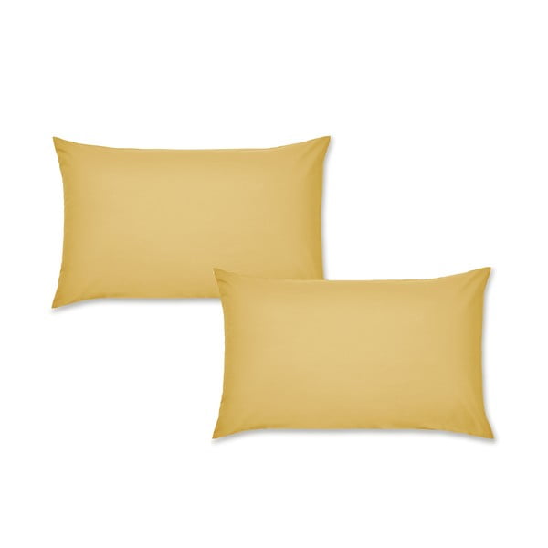 Fețe de pernă 2 buc. din bumbac percale 75x50 cm Easy Iron Percale – Catherine Lansfield