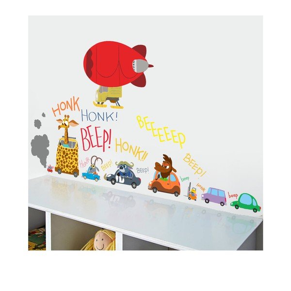 Autocolant Fanastick Traffic Jam And Baloon-image-1