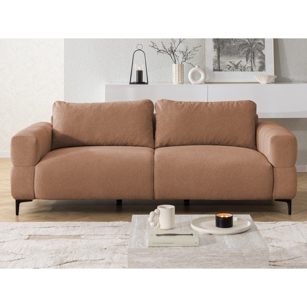 Canapea teracotă 217 cm Helio – Ropez-image-1
