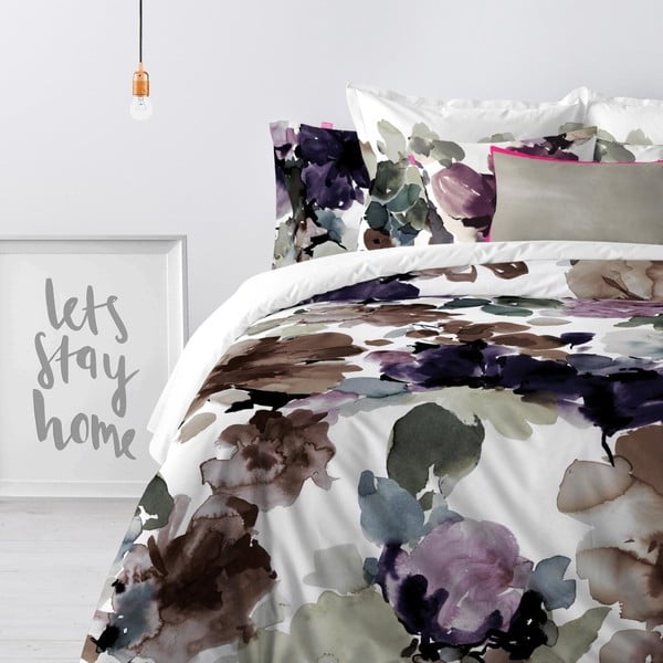 Husă din bumbac pentru pilotă Happy Friday Basic Sunset Garden, 200 x 200 cm-image-4