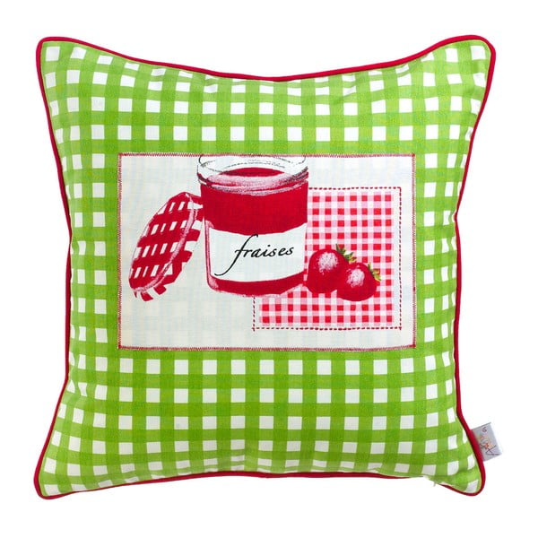 Față de pernă Jam and Green Dots