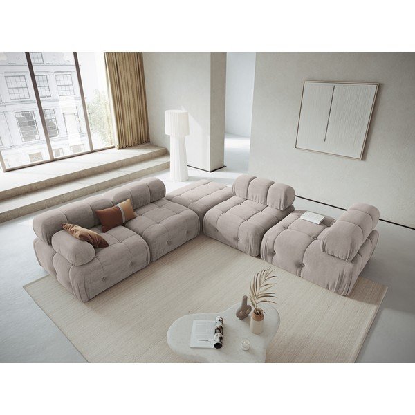 Modul pentru canapea gri deschis Ferento – Cosmopolitan Design-image-1