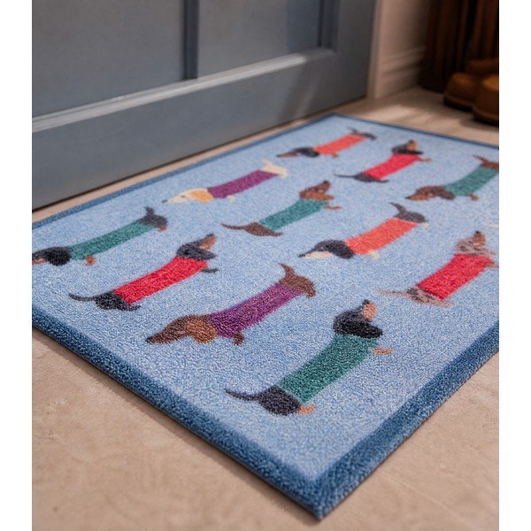 Covoraș de intrare din material textil 40x60 cm Dachshund – Artsy Doormats-image-3