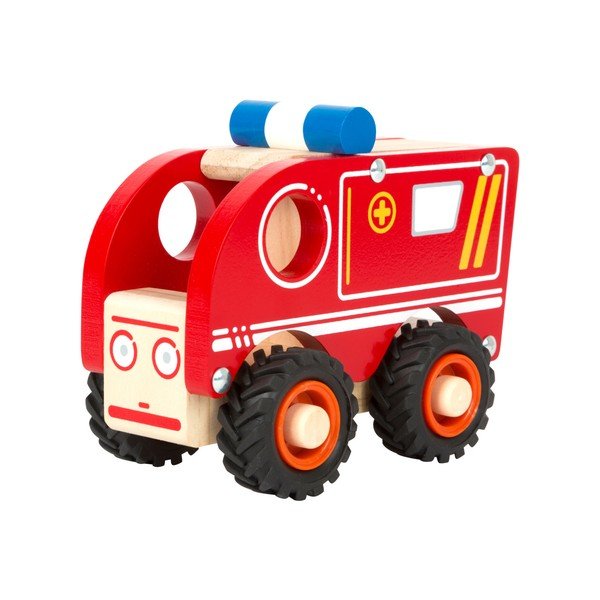 Ambulanță din lemn pentru copii Legler Ambulance-image-4