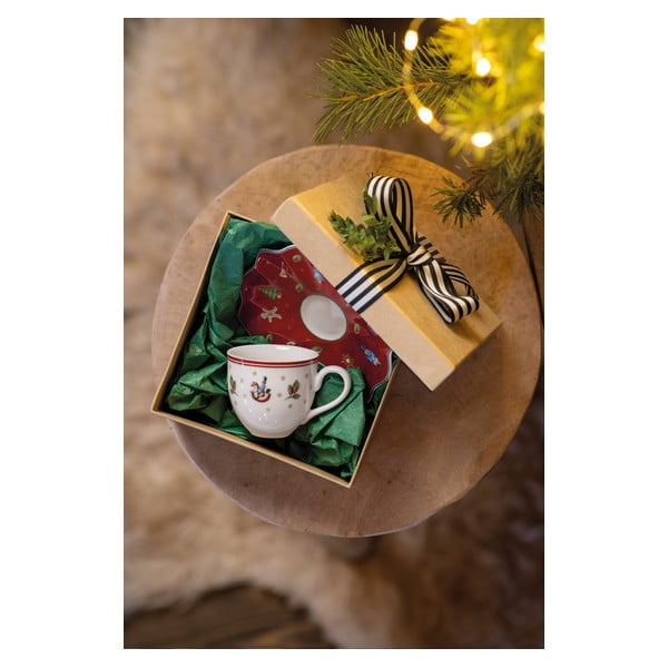 Ceașcă din porțelan alb cu motiv de Crăciun Villeroy & Boch-image-1