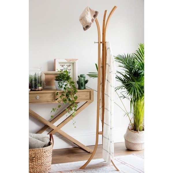 Cuier din bambus Compactor Coat & Hat Bamboo-image-2