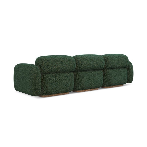 Canapea modulară verde-închis 270 cm Ailani – Makamii-image-4