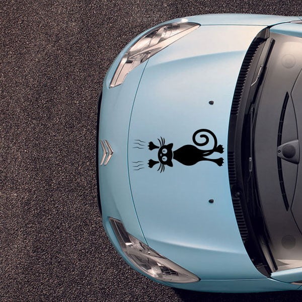 Autocolant Fanastick Cat And The Door-image-1