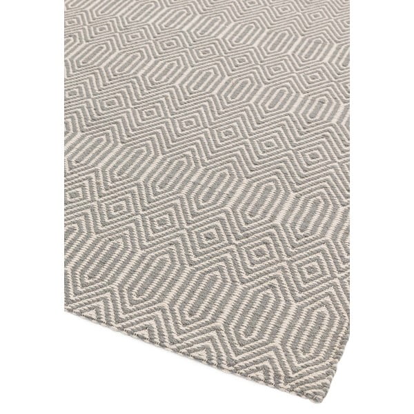 Covor gri deschis din lână 120x170 cm Sloan – Asiatic Carpets-image-4