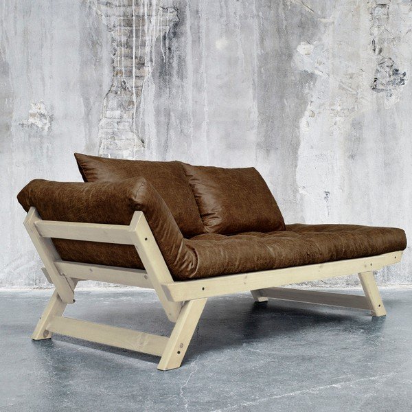 Canapea Karup Vintage Bepop Natural/Mocca-image-3