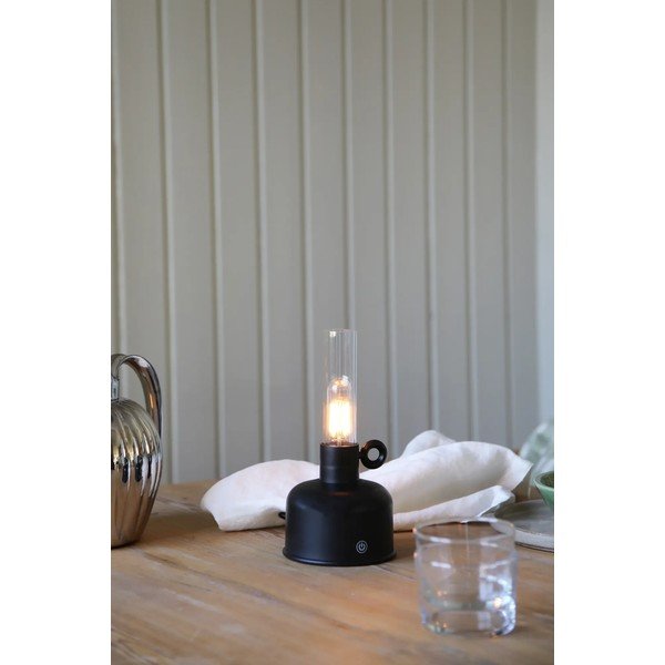 Veioză neagră LED (înălțime 22 cm) Astrid – Markslöjd-image-1