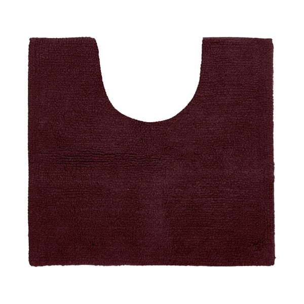 Covoraș de baie burgundy 50x45 cm Riva - Tiseco Home Studio