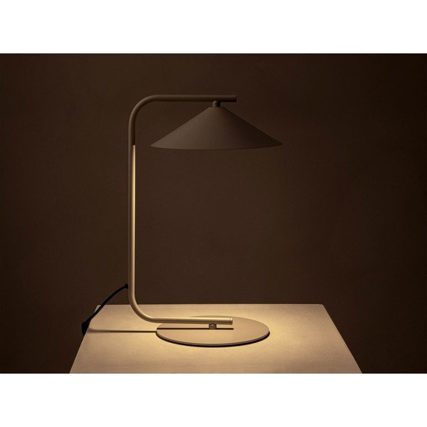 Veioză crem din metal (înălțime 42 cm) Nocte – Micadoni -image-1