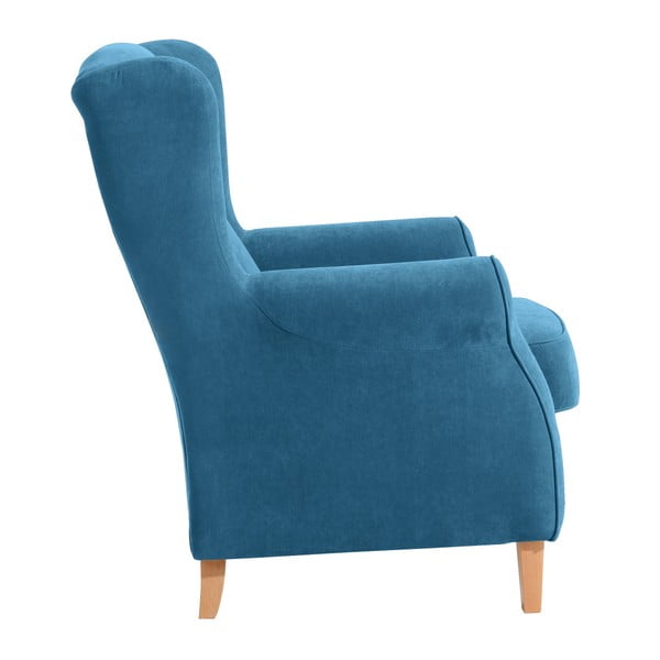 Fotoliu Max Winzer Lorris, albastru petrol-image-2