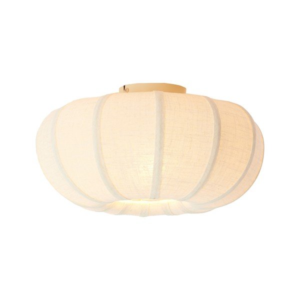 Plafonieră crem cu abajur textil ø 40 cm Zosia – Light & Living-image-2