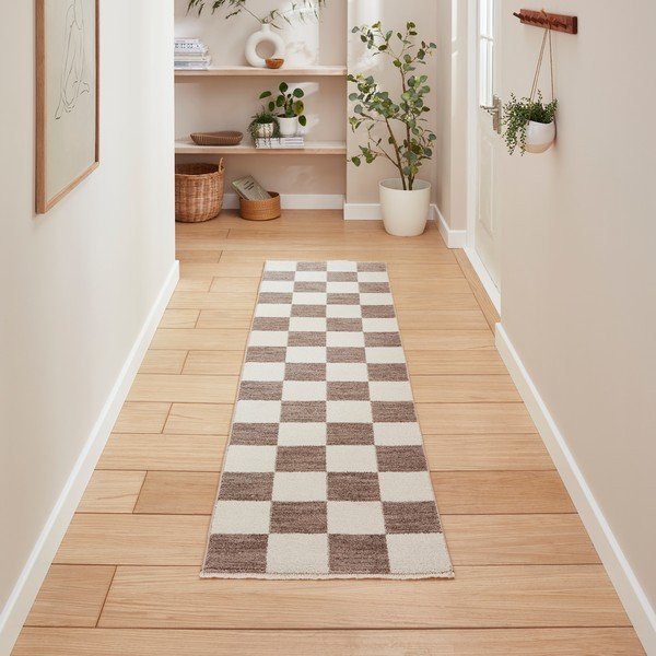 Covor tip traversă gri 60x230 cm Baltimore – Think Rugs-image-1