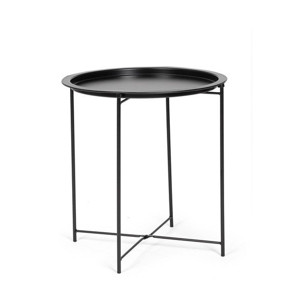 Măsuță auxiliară rotundă din metal ø 47 cm Hilmar – Yes Everyday