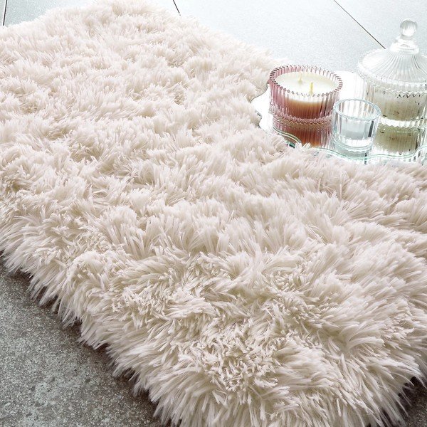 Covoraș de baie alb 50x80 cm Cuddly – Catherine Lansfield-image-2