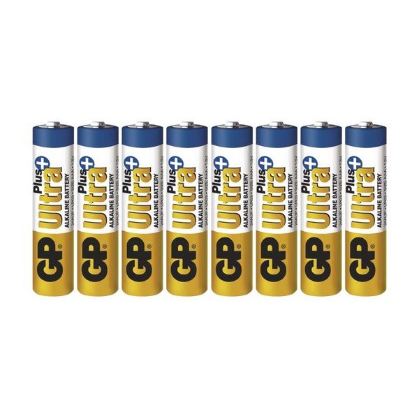 Set 8 baterii alcaline EMOS GP Ultra Plus AAA-image-1