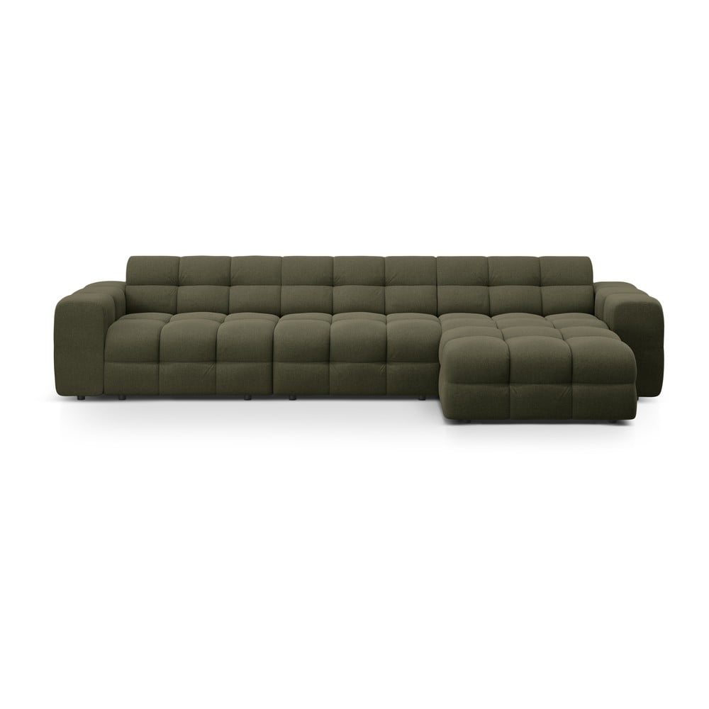 Colțar verde (cu colț pe partea dreaptă, cu șezlong) Kendal – Micadoni