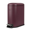 Coș de gunoi violet cu pedală din metal 5 l Mini Walther – Mette Ditmer Denmark