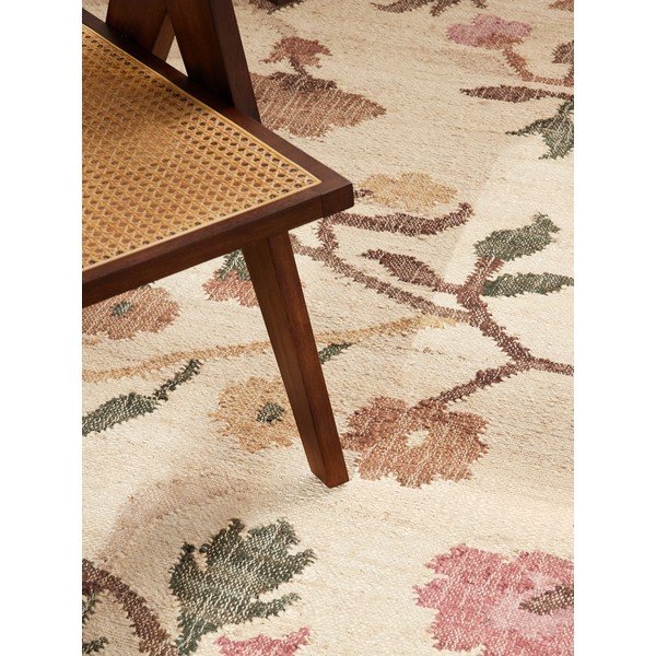 Covor crem țesut manual din iută 200x300 cm Roya Violette – Elle Decoration-image-2