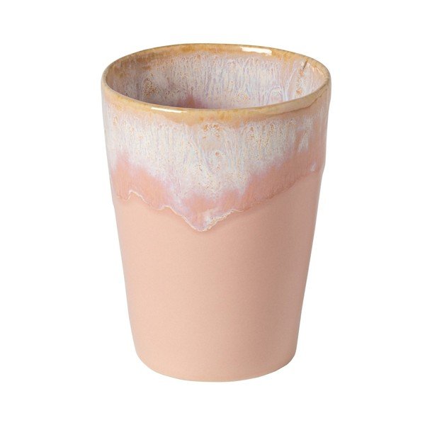Cană roz-deschis din gresie ceramică 380 ml Grespresso – Costa Nova