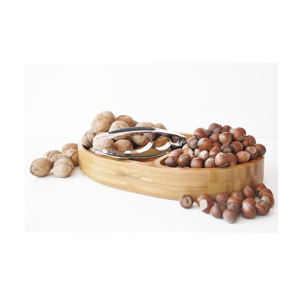 Bol din bambus cu spărgător pentru nuci Bambum Noce-image-1