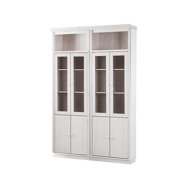 Vitrină albă din lemn de pin 148x223 cm Anita – Støraa-image-2