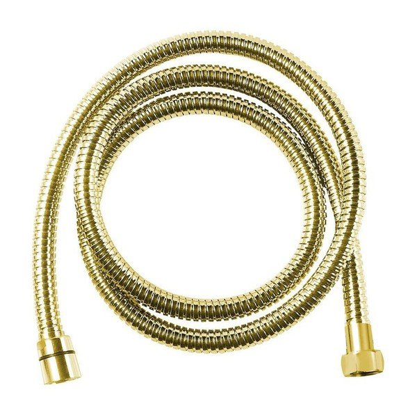 Furtun de duș auriu din alamă Powerflex – Sapho