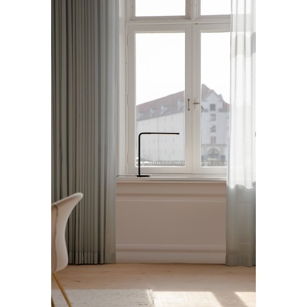 Veioză neagră LED cu intensitate reglabilă din metal (înălțime 46 cm) Omni Table – UMAGE-image-3