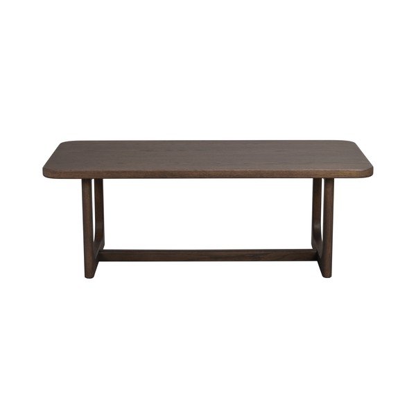 Măsuță de cafea în culoare naturală închisă cu blat cu aspect de lemn de stejar 50x103 cm Driscoll – Rowico-image-4