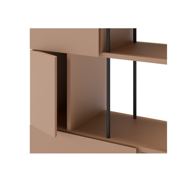 Bibliotecă cărămizie 84x175 cm Perla – Marckeric-image-4