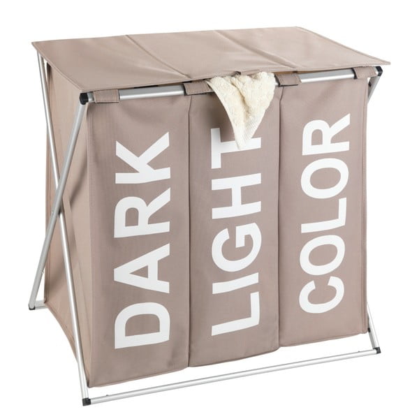 Coş de rufe Wenko Trio, 118 l, bej-image-1