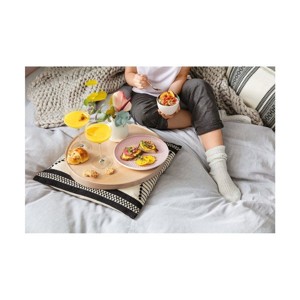 Farfurie din porțelan Villeroy & Boch Blossom, ⌀ 24 cm, alb-roz-image-3