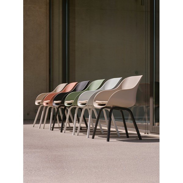 Scaune de grădină bej 2 buc. din plastic Le Soleil Element – Hartman-image-1