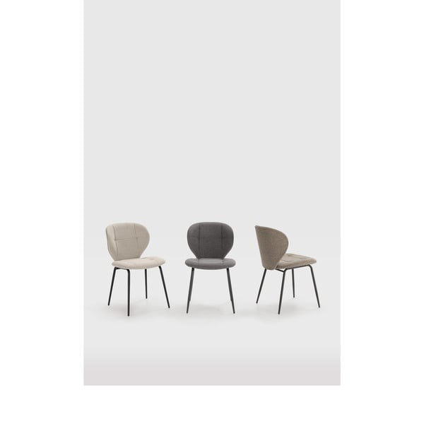 Scaune de dining gri 2 buc. Maori – Marckeric-image-1