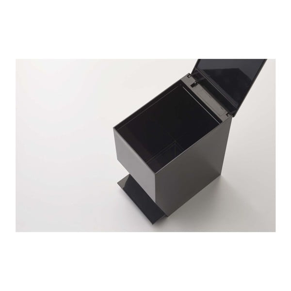 Coș de gunoi negru cu pedală din plastic 3,9 l Tower – YAMAZAKI-image-2