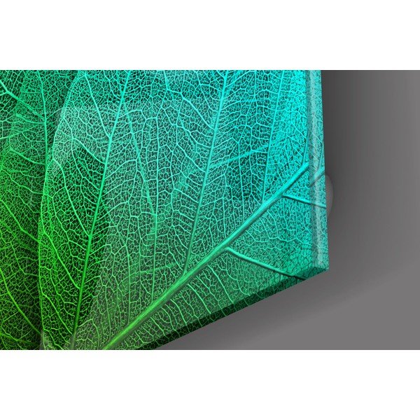 Tablou din sticlă Insigne Green Leaf-image-2
