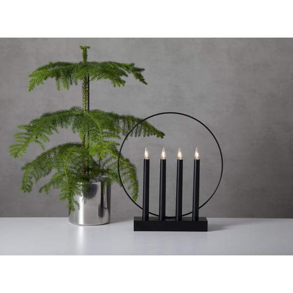 Decorațiune luminoasă neagră Glossy – Star Trading-image-3