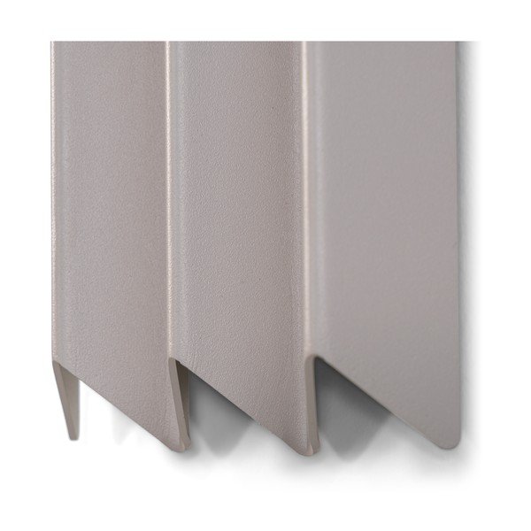 Cuier de perete taupe cu raft din metal 13 cm Sensu – Spinder Design-image-4