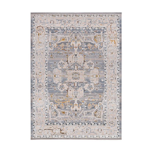 Covor albastru prăfuit 77x150 cm Berta – Universal