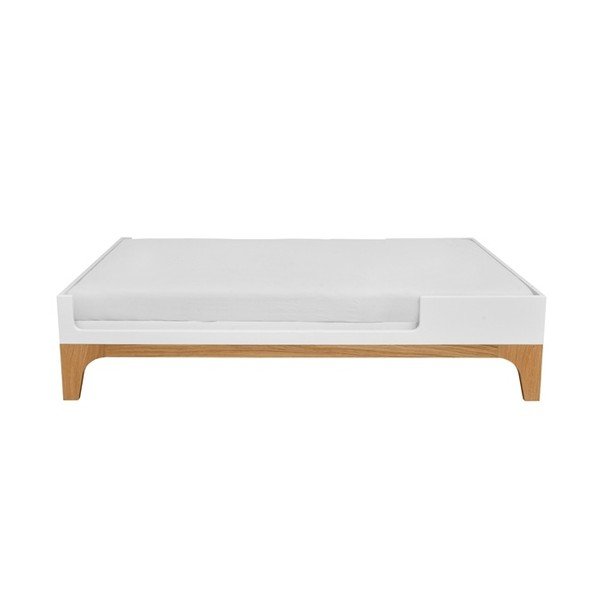 Pat variabil pentru copii BELLAMY UP, 70 x 120 cm, alb-image-1