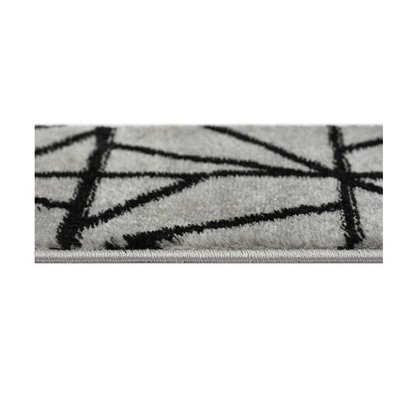 Covorașe pentru scări negre/gri 13 buc. 22x73 cm Striped – Mila Home-image-1