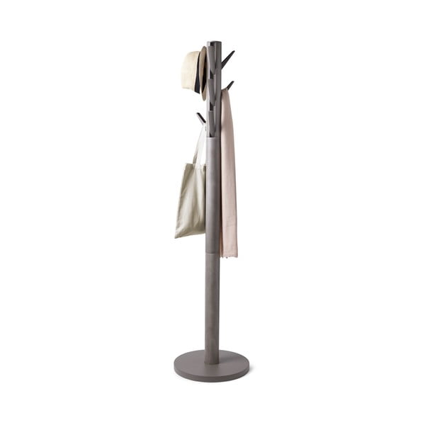 Cuier gri din lemn de arbore de cauciuc Flapper – Umbra-image-4