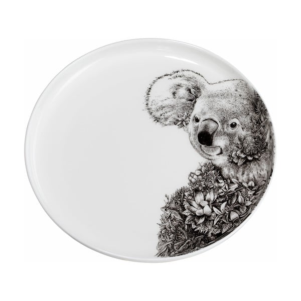 Farfurie din porțelan Maxwell & Williams Marini Ferlazzo Koala, ø 20 cm, alb