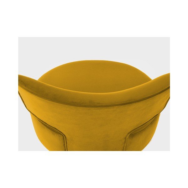 Fotoliu Custom Form Flippin, galben muștar-image-2